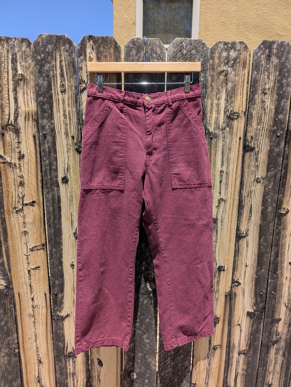 Big Bud Press Work Pants burgundy red - Picture 2 of 6